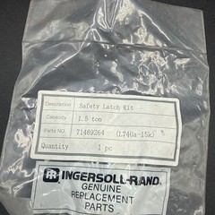 Ingersoll Rand Hook Latch Kit P/N 71489264 1.5 ton Hoists (L5H Series Hoists)