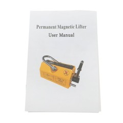 Magnetic Lifter 880lbs/400kg 2.5 Safety Factor Magnet Lifting Hoist Crane