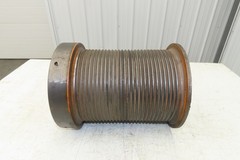 P&H Cleveland Tramrail 1 Ton Bridge Crane Hoist Cable Reel Drum 27′ Lift