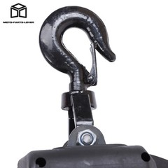 500-C 2in1 Portable Electric Hoist Winch 1100lbs 1500W With Wired Remote Control