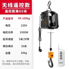 Portable Crane Electric Hoist for Cars Home Improvement Cargo Handling