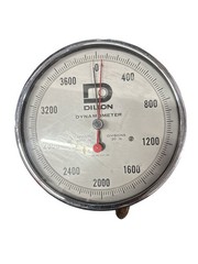 Dillon Dynamometer Dial Gauge 4000 lb Capacity 20 lb Divisions