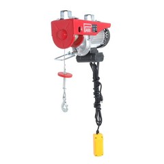 Mini Electric Hoist 1320LBS With Wire Remote Control&Single/Double Slings