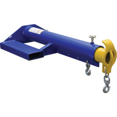 NEW! Shorty Forklift Telescopic Jib Boom Crane LMS-EBT-46-6 6000 Lb. 24″!!