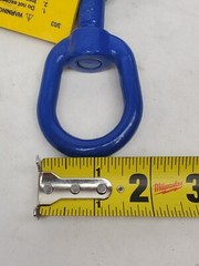 Campbell (500 Lbs WLL) Duplex Hand Grip Clamp with Eye Hook Up-To 5/16″ Width HR