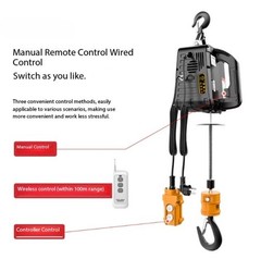Portable Home Use Mini Hoist Construction Remote-Controlled Electric Chain Hoist