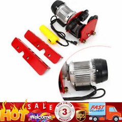 1 Ton Electric Hoist Trolley Overhead Motor Winch Hoist Lift Garage Crane