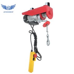 Mini Electric Hoist 110v 440lbs/200kg 6.6ft/2m Wired Remote Control
