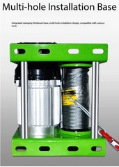 Winch Electric Hoist Small Household Wireless Remote-Controlled Crane 220/380V
