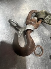 Chance Hoist 1 Ton Hot Stick Ratcheting Strap Hoist. Item ID #49 Used Surplus