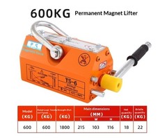 Permanent Magnet Lifter 600KG 1t 400T Powerful Magnetic Hoist 2-Ton Magnet