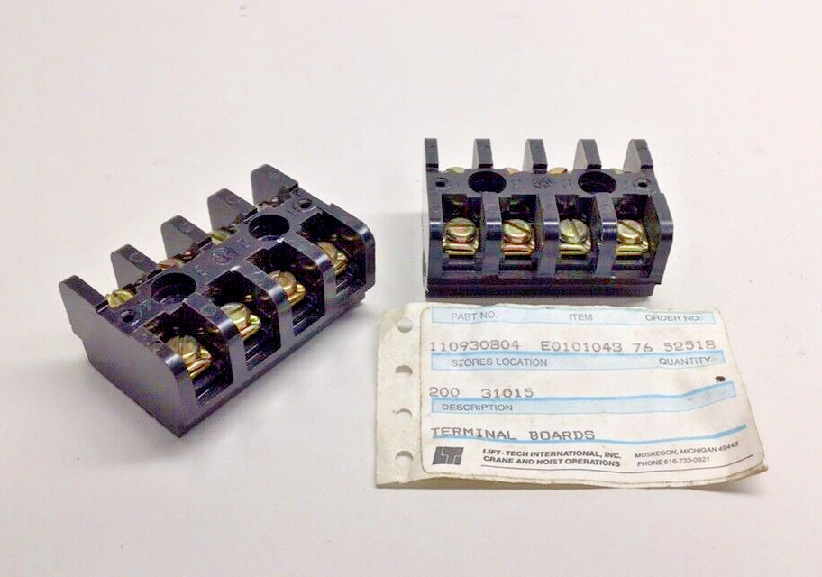 Lift-Tech 110930804 Terminal Board (Pack of 2)