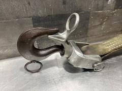 Chance Hoist 1 Ton Hot Stick Ratcheting Strap Hoist. Item ID #23. Used Surplus