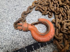 DUFF NORTON LYNX LHH-1A 1 TON MANUAL CHAIN HOIST