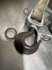 Chance Hoist 1 Ton Hot Stick Ratcheting Strap Hoist. Item ID #38. Used Surplus