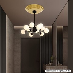 Round Chandelier Electric Hoist Decorative Cover Ceiling Mount Hoist Lifer Cover