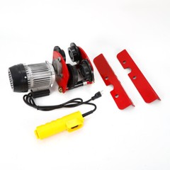 2200lbs Electric Wire Rope Hoist Trolley Overhead Motor Winch Hoist Garage Crane