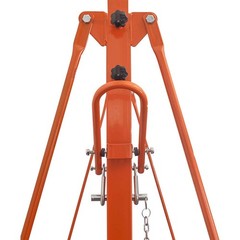 1100-lb Adjustable Height All-Steel Gantry Crane Shop Lift Hoist Auto-Lock