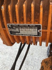 Harrington 2 Ton Electric Hain Hoist, ES020L, 220V, 3 PH, 10’ Lift, 13 FPM