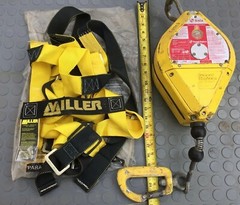 Used lot Harness & Sala Barrow Hepburn Retractable Life Line Block SB-57 300 LB