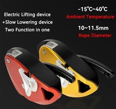 Electric rope climber, rope climbing machine, air conditioner installation lift