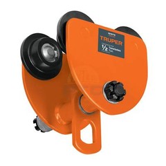 Truper TRO-1/2 1/2 ton load trolley for IPS and IPR beams, adjustable