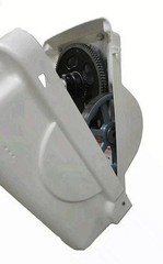 Hefty Hoist 8500 Flat Plate Boat Lift Motor Clamshell Cover White Plastic