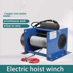 Winches Small Wire Rope Electric Fast Crane / Lifting Lowering Traction