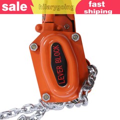 1650LBS 3/4 Ton 10ft Lever Block Chain Hoist Ratchet Type Come Along Puller !