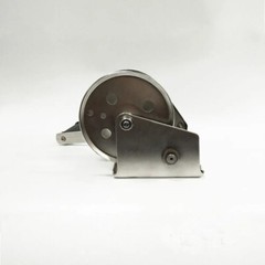 1200/1800/2600 lbs Stainless Steel Manual Winches Bi-Directional Self-Locking