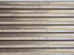 Lot of 20 Tubular Aluminum Fids 1/2″ Rope Splicing Tools – Part #502-9010320
