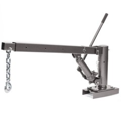 Pickup Truck Crane 1100lbs Lift Hoist Load 1/2Ton Capacity Extra 360 Swivel Lock