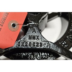 Babbitt Adjustable Sprocket Rim With Chain Guide Size 1½ 6 to 7½ Diameter