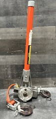 Chance Hoist 1 Ton Hot Stick Ratcheting Strap Hoist. Item ID #60 Used Surplus