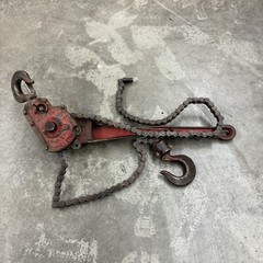 Coffing Company Ratchet Lever Chain Hoist 1 Chain 3/4 TON 2 Chains 1 1/2 TON