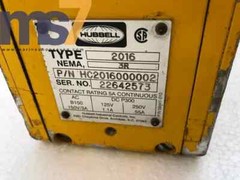 HUBBELL 2016 PUSH BUTTON STATION WEATHERPROOF REMOTE CONTROL PENDANT #3