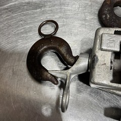 Chance Hoist 1 Ton Hot Stick Ratcheting Strap Hoist. Item ID #60 Used Surplus