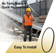 Heat & Oil Resistant V Ladder Hoist Drive Belts for TP250/TP400 Installation