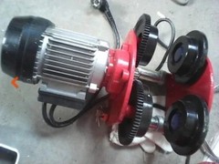1T 220V/50HZ 1-PHASE Electric Trolley Used with Mini Electric Wire Rope Hoist