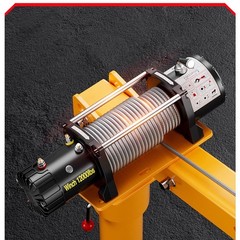 Electric Winch 12V/24V Vehicle-mounted Small Crane Winch for Off-road Vehicles