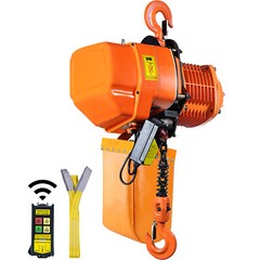 VEVOR 2 Ton Electric Chain Hoist Three Phase Crane Hoist 4400lbs Load 20 ft Lift