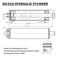 DH-516 Hydraulic Cylinder