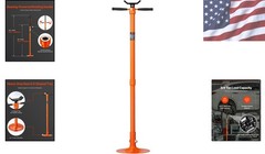 Sturdy Alloy Steel Underhoist Jack Stand with U-Shaped Tray – 1653 lbs Capacity