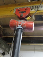 3-Ton Dual Bridge Cleveland Tramrail Underslung Crane w/ (2) 3-Ton CM Hoists