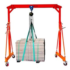 Complete Garage Crane System – Adjustable Height 7.78-11.04 FT, Includes Hoist