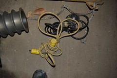 AB CHANCE CAPSTAN TUGGER WIRE PULLER MATERIAL HANDLER WITH ROPE