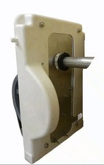 Hefty Hoist 8500 Flat Plate Boat Lift Motor Clamshell Cover White Plastic