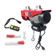 Mini Electric Hoist PA800 1760lbs 110V 1350W 328ft/100m Wireless Remote Control