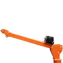 1100lb Q235 Steel Truck-Mounted Crane Hoist 12V Electric Pickup Truck Jib Cranes