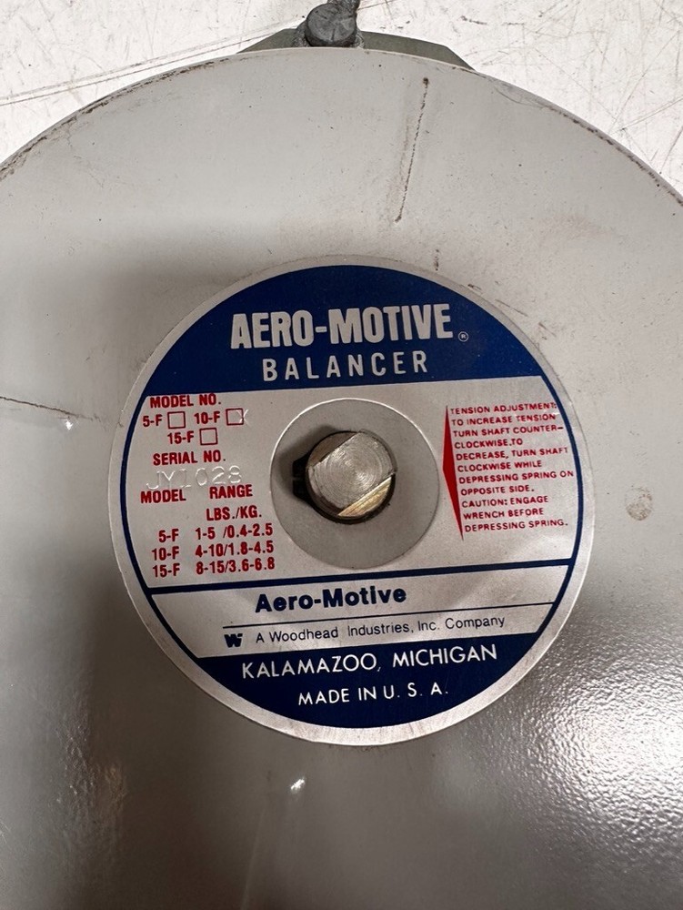 AERO-MOTIVE BALANCER MODEL 10F 4-10/1.8-4.5